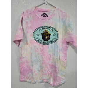 Smokey the Bear Forever 21 Tie Dye Women's T-Shirt Plus Size 0X‎ #16
